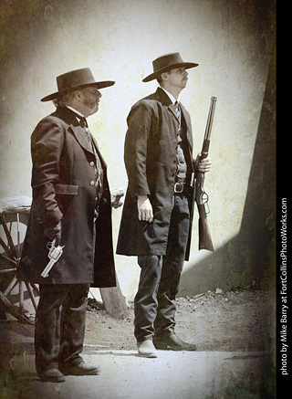 Gunfight at the OK Corral in Tombstone, AZ