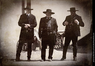 Gunfight at the OK Corral in Tombstone, AZ