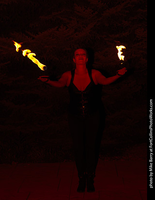 Katherine - Fire Performer
