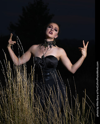 Lauren Spooky Shoot