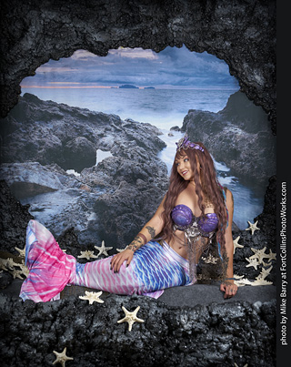 Gemini mermaid shoot