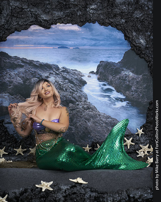 Gemini mermaid shoot