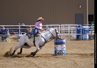 Never Summer Rodeo - Barrel Racing