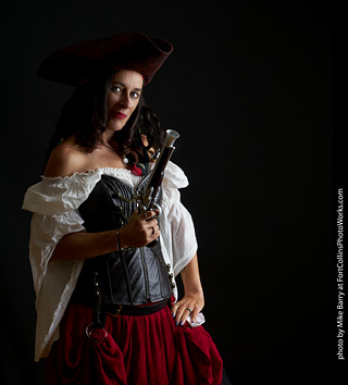 Pirate model shoot
