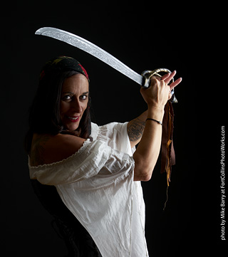 Pirate model shoot