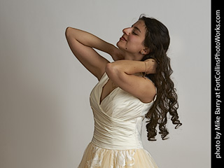 Wedding Dress Model Shoot