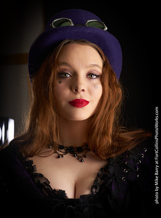 Steampunk Model Shoot with Brenna