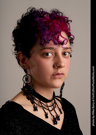 Oona model shoot