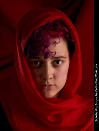 Oona model shoot