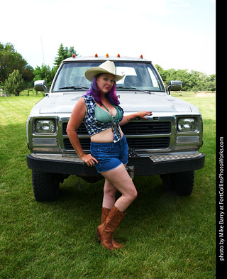 Jennifer Pin-up Shoot