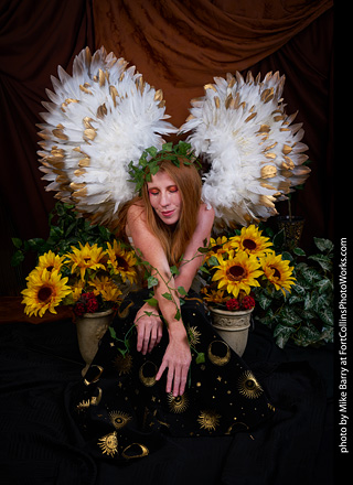Breanne at the Zodiac shoot
