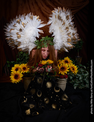 Breanne at the Zodiac shoot