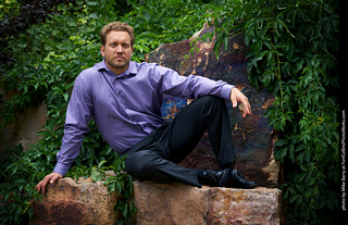 Tony at The Rock Garden