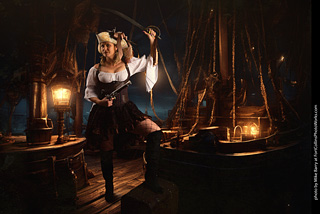 Shelly and Andrew - Pirates