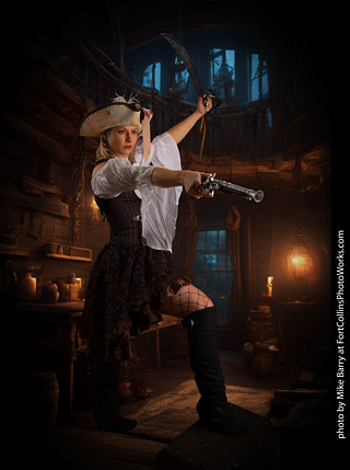 Shelly and Andrew - Pirates