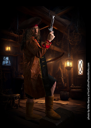 Shelly and Andrew - Pirates