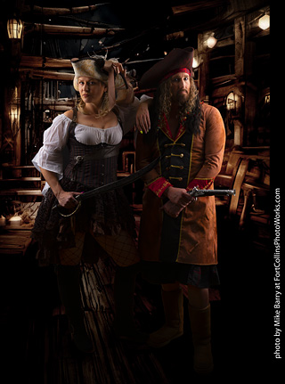 Shelly and Andrew - Pirates