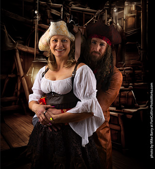 Shelly and Andrew - Pirates