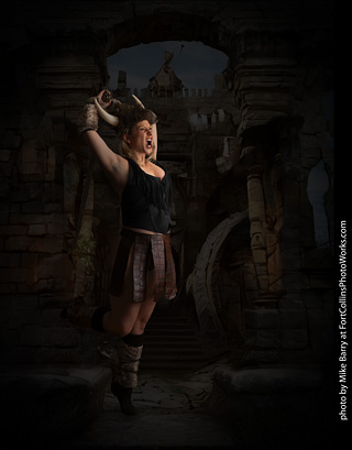 Shelly and Andrew Viking shoot