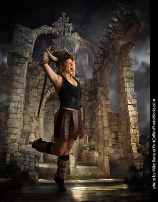 Shelly and Andrew Viking shoot