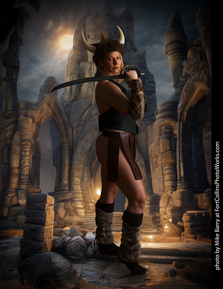 Shelly and Andrew Viking shoot