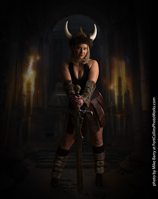 Shelly and Andrew Viking shoot