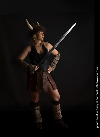 Shelly and Andrew Viking shoot