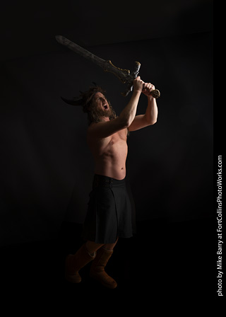 Shelly and Andrew Viking shoot