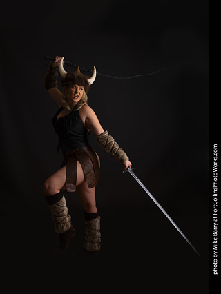 Shelly and Andrew Viking shoot