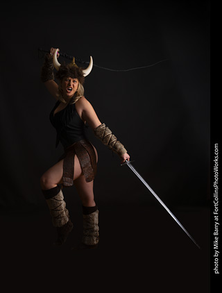 Shelly and Andrew Viking shoot