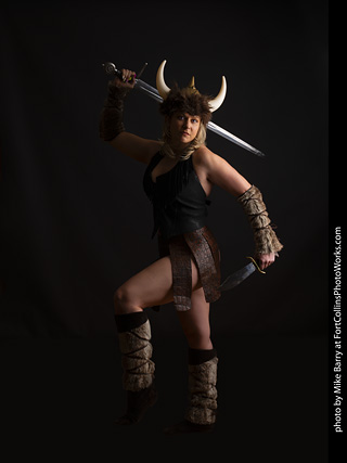 Shelly and Andrew Viking shoot