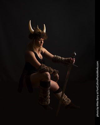 Shelly and Andrew Viking shoot