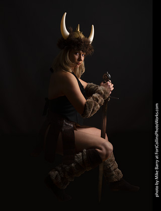 Shelly and Andrew Viking shoot