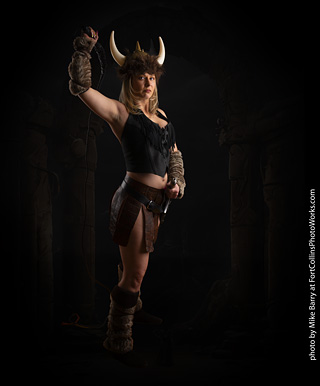 Shelly and Andrew Viking shoot