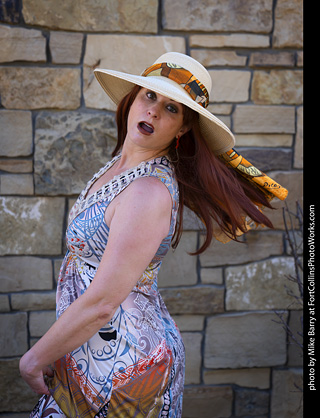 Shelly and Andrew at The Rock Garden
