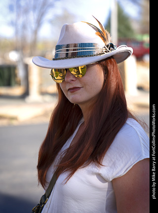 Shelly and Andrew at The Rock Garden
