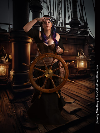 Jennifer dark pirate shoot