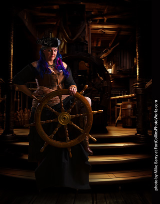 Jennifer dark pirate shoot