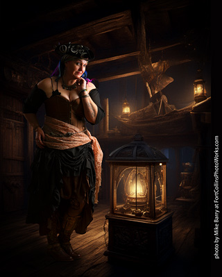 Jennifer dark pirate shoot