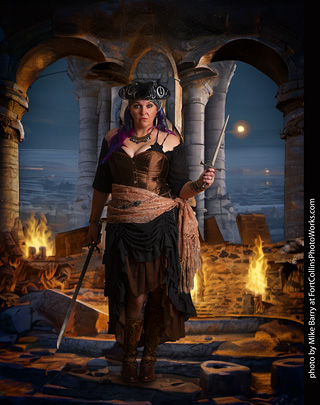 Jennifer light pirate shoot
