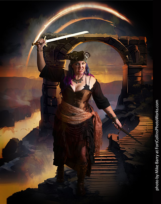Jennifer light pirate shoot