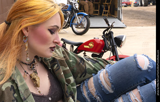 Thorn at the TLC Vintage Model Shoot